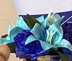 Arranjo de Flores Azuis - Amanda Rocha de Azevedo