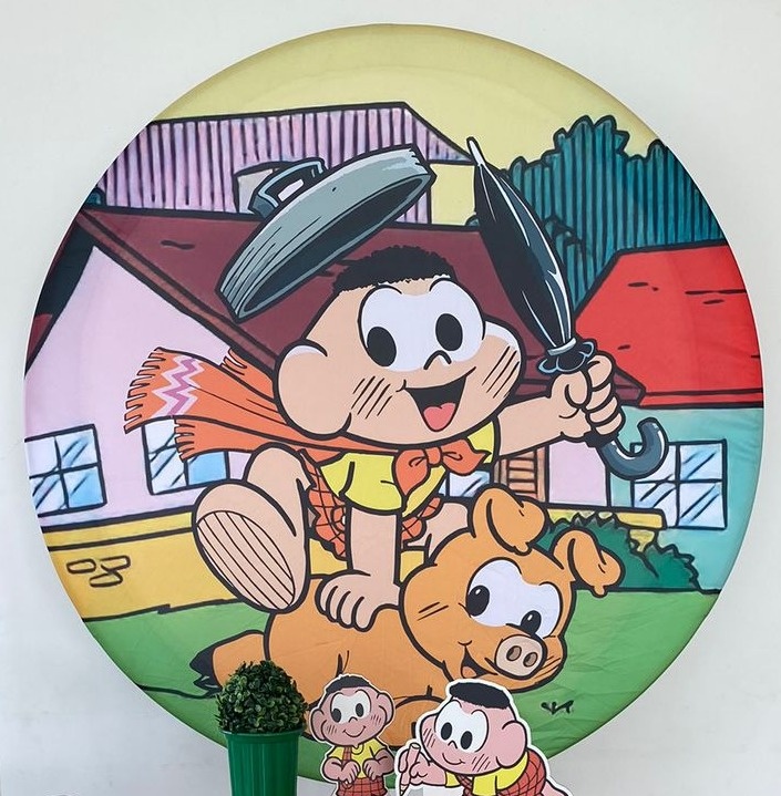 Capa de Painel Cascão - Amanda Rocha de Azevedo