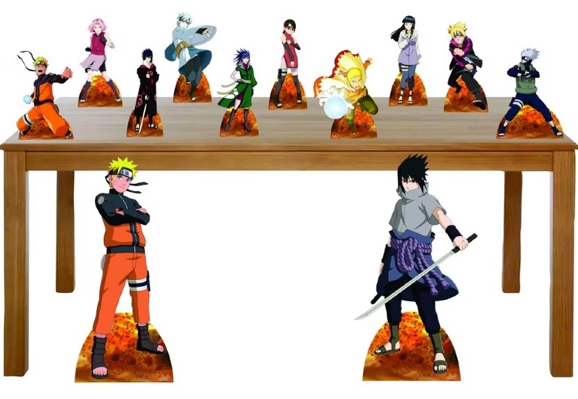Kit Displays Naruto - Amanda Rocha de Azevedo