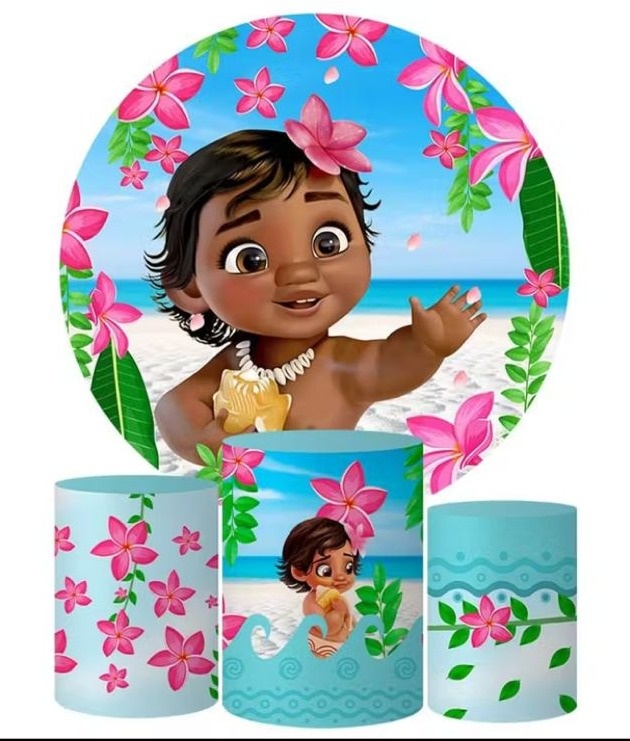 Capa de Painel E Cilindro Moana Baby - Amanda Rocha de Azevedo