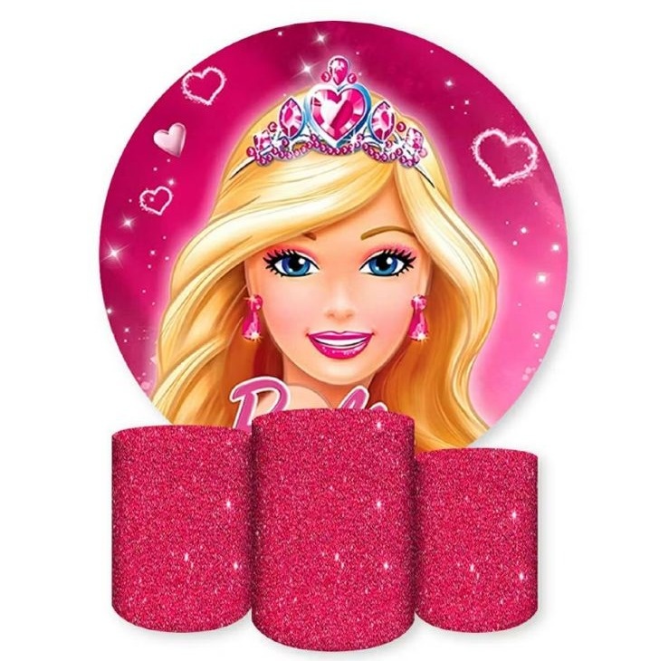 Capa de Painel E Cilindro Barbie - Amanda Rocha de Azevedo
