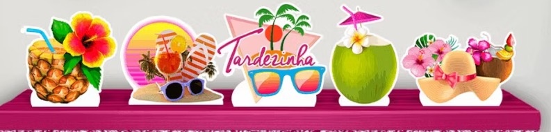 Kit Displays Tardezinha - Amanda Rocha de Azevedo
