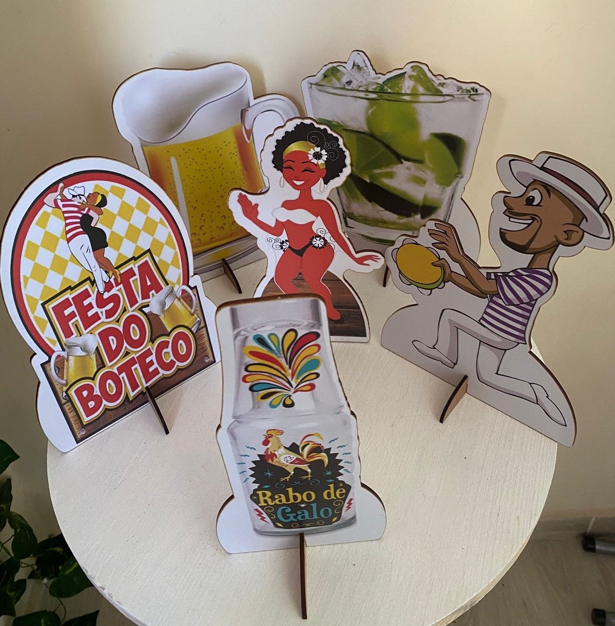 Kit Displays Boteco - Amanda Rocha de Azevedo