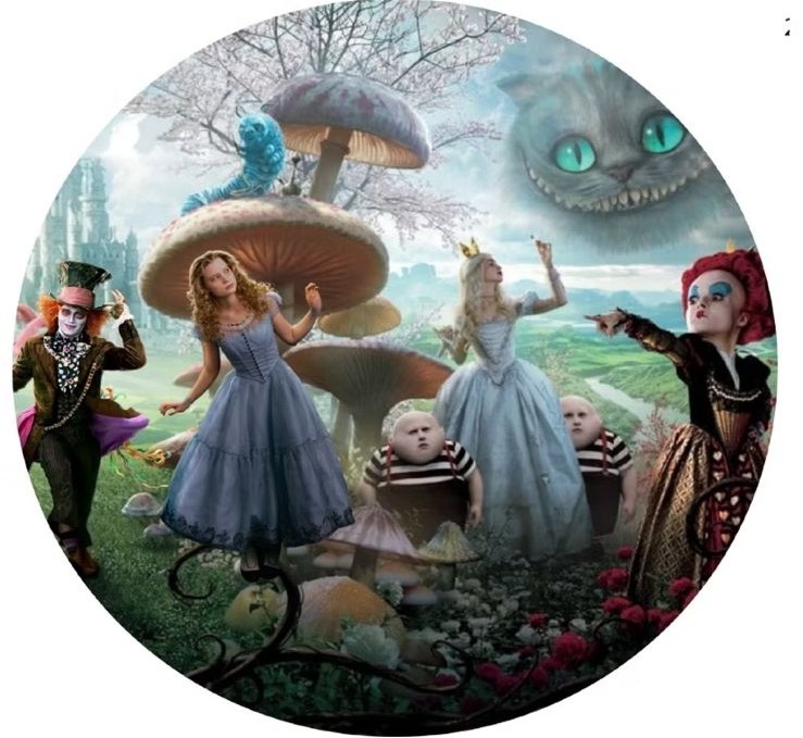 Capa de Painel Alice No País das Maravilhas - Amanda Rocha de Azevedo