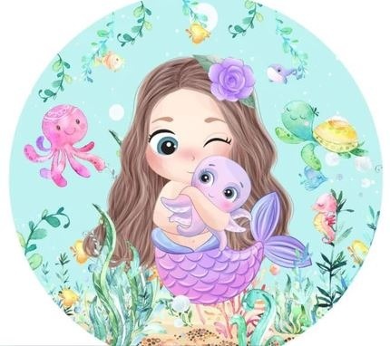 Capa Painel Redondo Sereia - Amanda Rocha de Azevedo