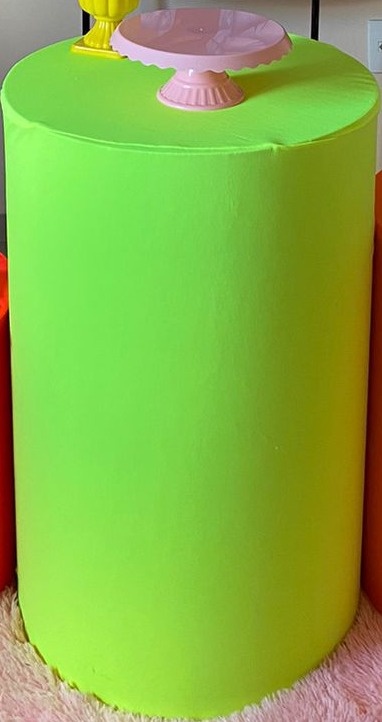Capa de Cilindro G Verde Neon - Amanda Rocha de Azevedo