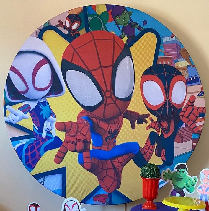 Capa de Painel Homem Aranha Baby - Amanda Rocha de Azevedo