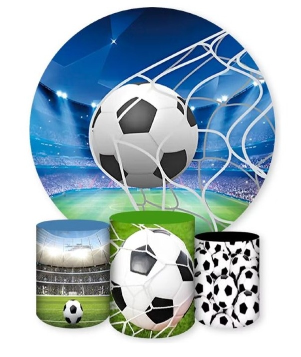 Capa de Painel E Cilindro Futebol - Amanda Rocha de Azevedo