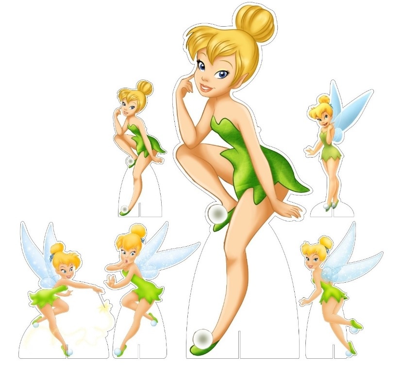 Kit Displays Tinker Bell/Sininho - Amanda Rocha de Azevedo