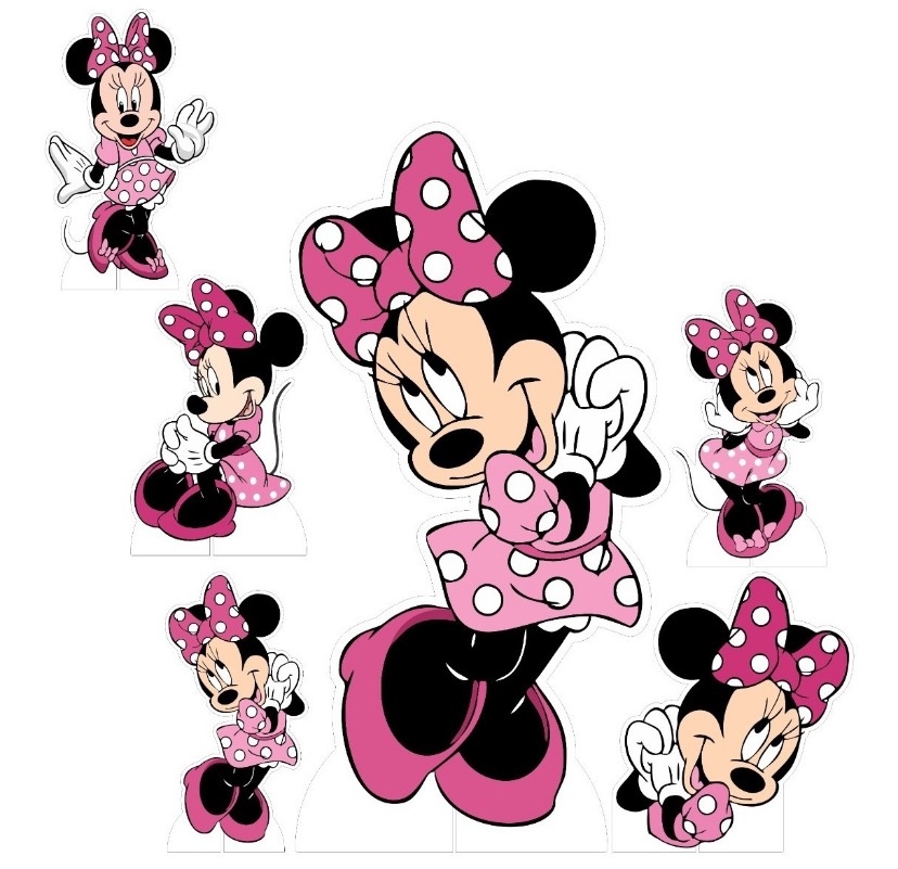 Kit Displays Minnie Rosa - Amanda Rocha de Azevedo