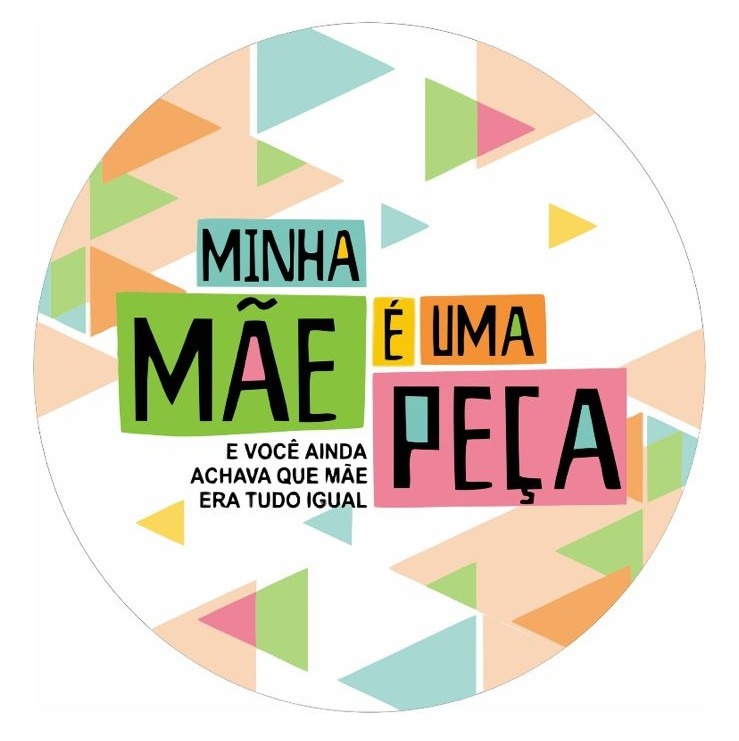 Capa de Painel Minha Mãe É Uma Peça - Amanda Rocha de Azevedo
