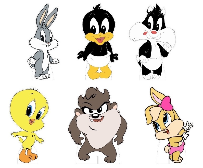 Kit Displays Baby Looney Tunes - Amanda Rocha de Azevedo