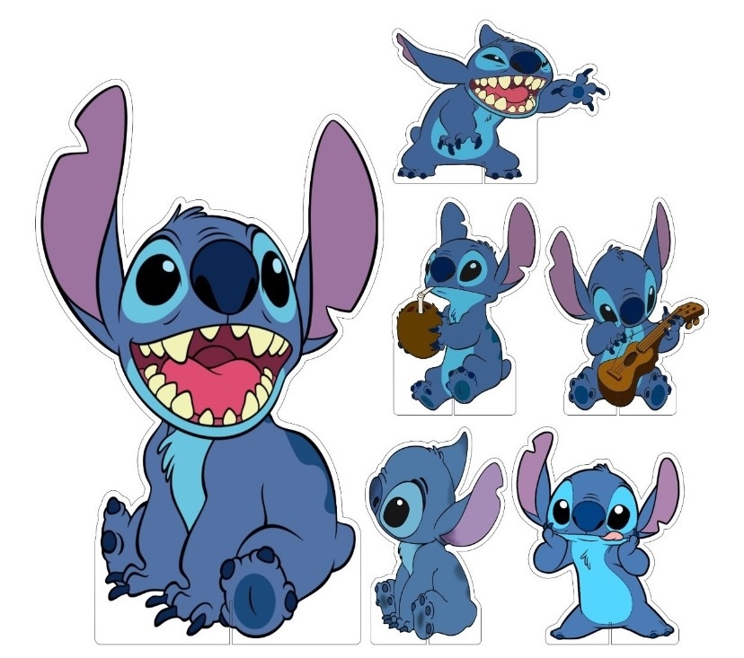 Kit Displays Stitch - Amanda Rocha de Azevedo