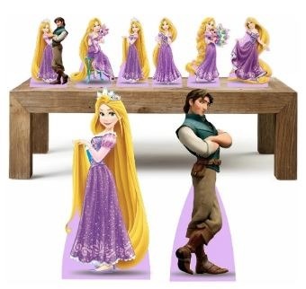 Kit Displays Rapunzel - Amanda Rocha de Azevedo