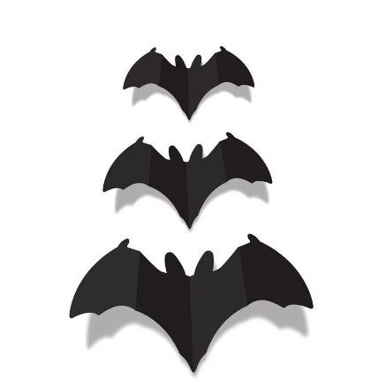 Apliques Morcegos - Amanda Rocha de Azevedo