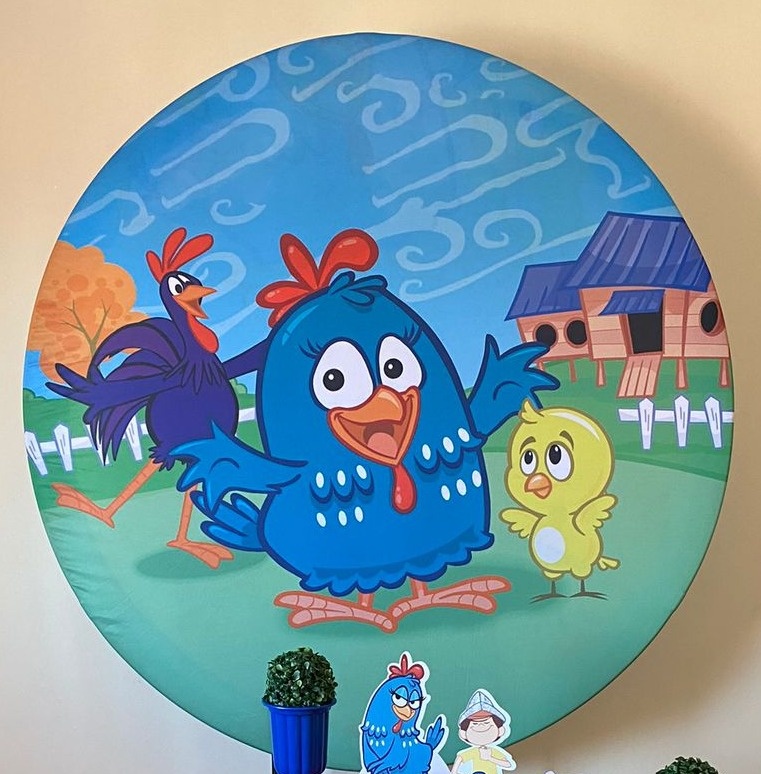 Capa de Painel Galinha Pintadinha - Amanda Rocha de Azevedo
