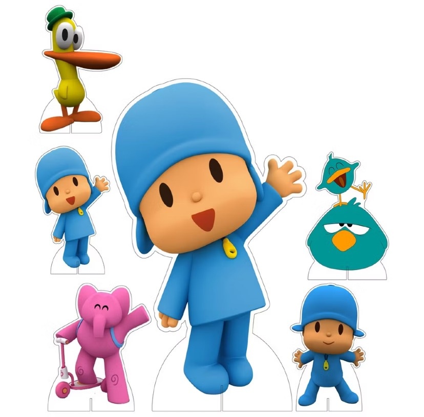 Kit Displays Pocoyo - Amanda Rocha de Azevedo