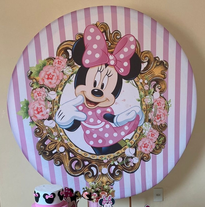 Capa de Painel Minnie Rosa - Amanda Rocha de Azevedo