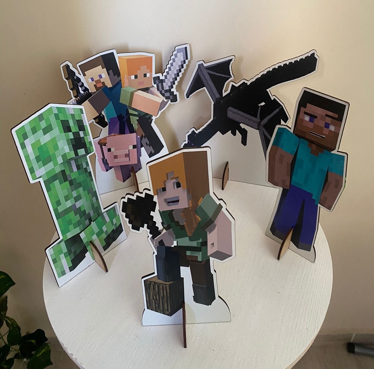 Kit Displays Minecraft - Amanda Rocha de Azevedo