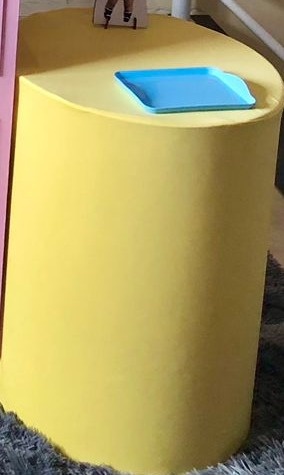 Capa de Cilindro M Amarelo Candy - Amanda Rocha de Azevedo