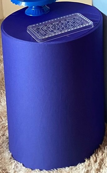 Capa de Cilindro M Azul Royal - Amanda Rocha de Azevedo
