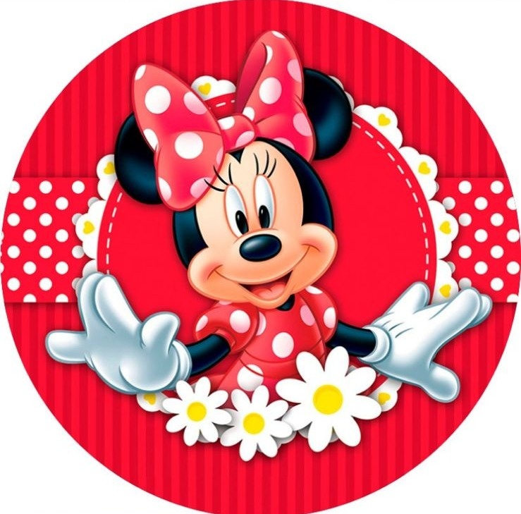 Capa de Painel Minnie Vermelha - Amanda Rocha de Azevedo