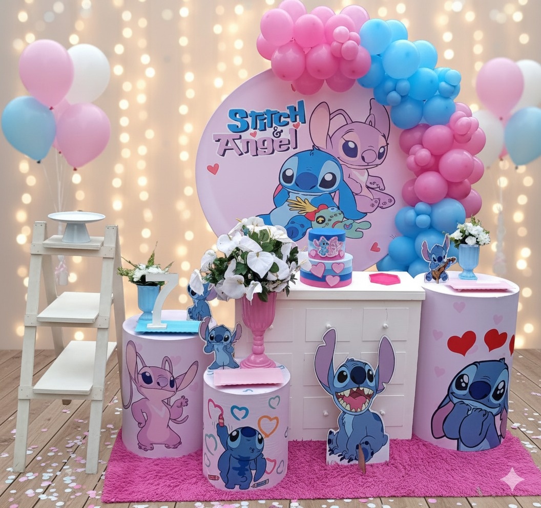 Decoração Stitch  - Vitoria locações 