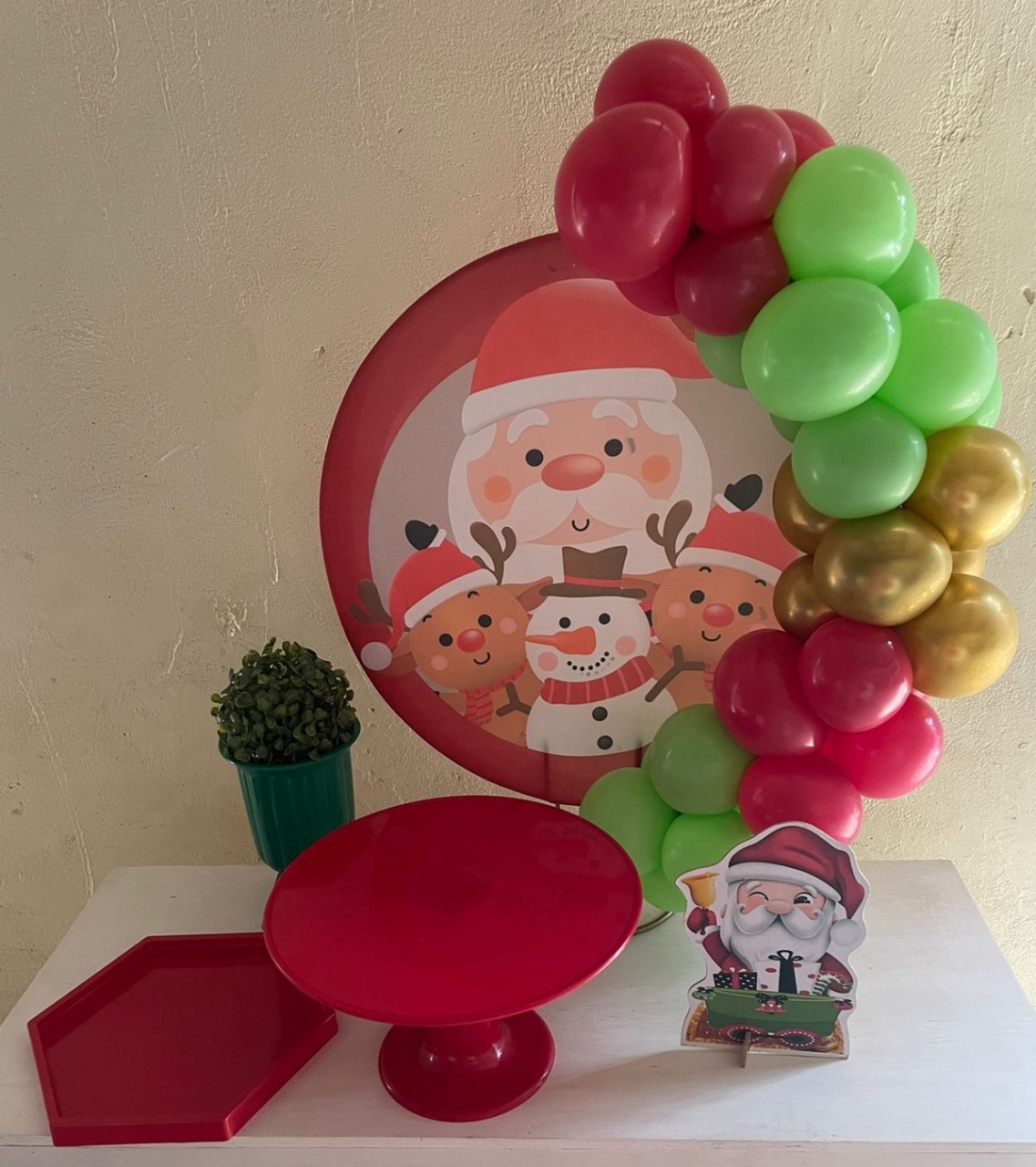 Kit Mesa Natal  - Vitoria locações 