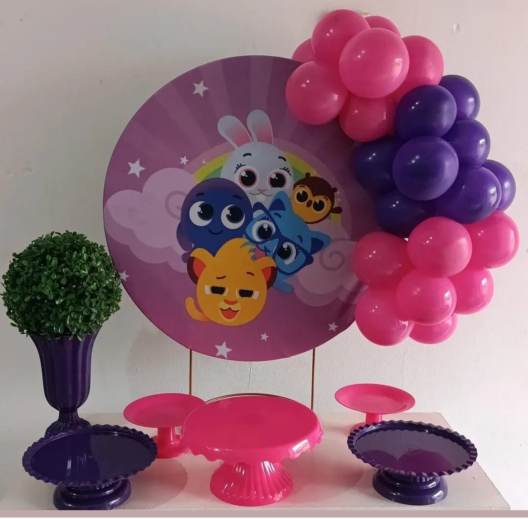Bolofofos Rosa  - Vitoria locações 