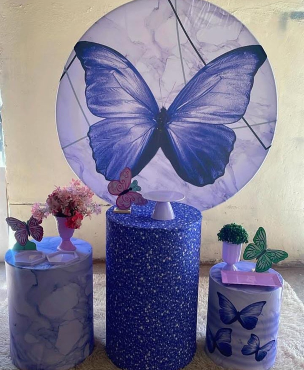 Borboleta Roxa  - Vitoria locações 