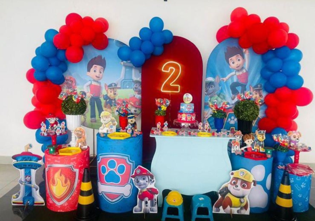 Decoração Patrulha Canina  - Vitoria locações 