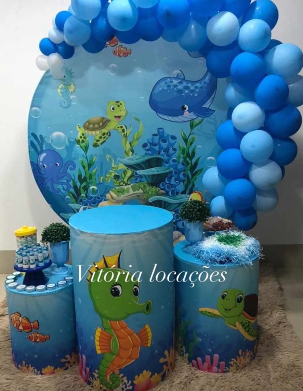 Fundo Do Mar Menino - Vitoria locações 