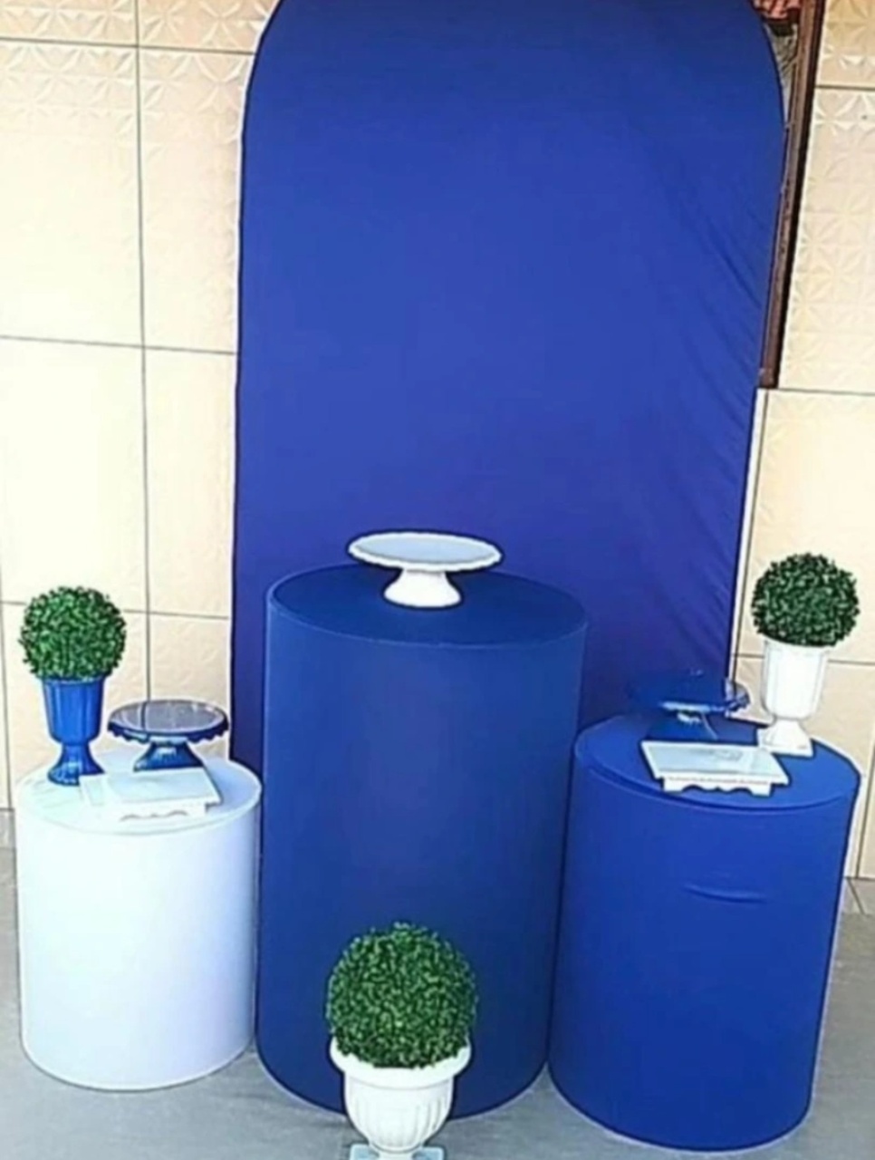 Kit Azul Romano - Vitoria locações 
