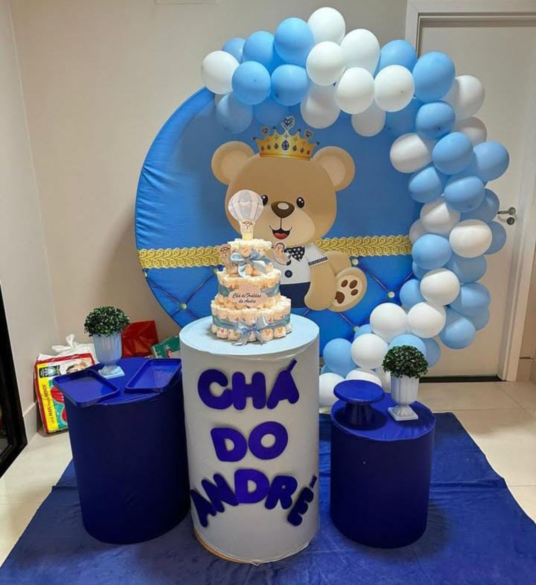 Chá de Bebe Menino - Vitoria locações 