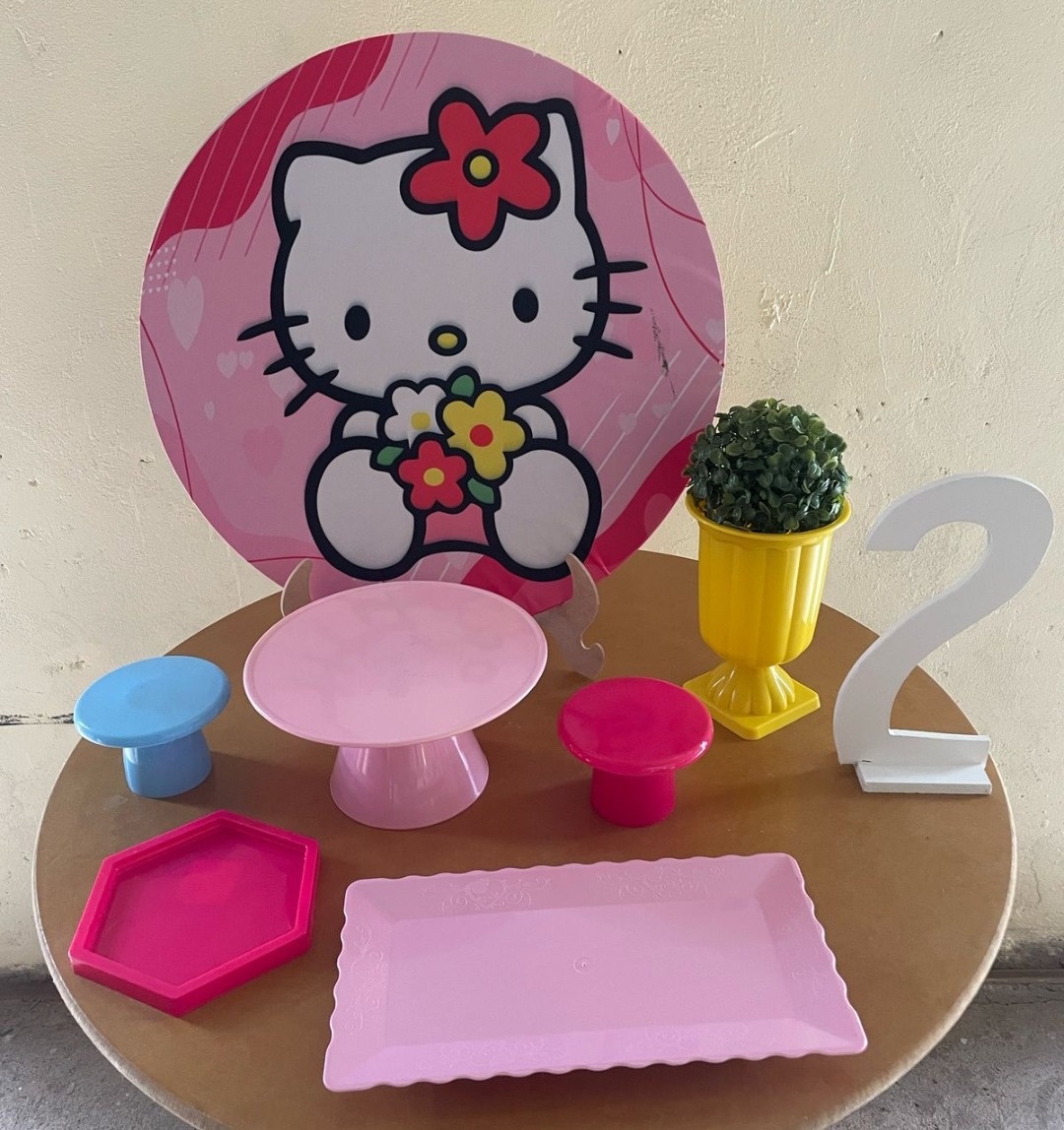 Kit Mesa Hello Kit  - Vitoria locações 