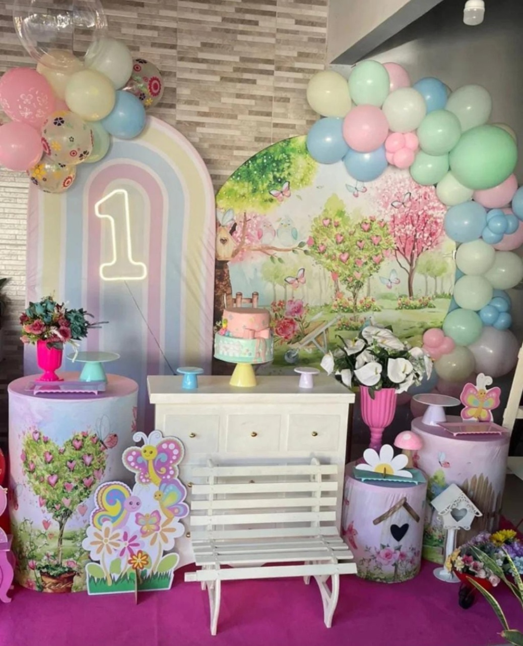 Decoração Jardim Encantado  - Vitoria locações 