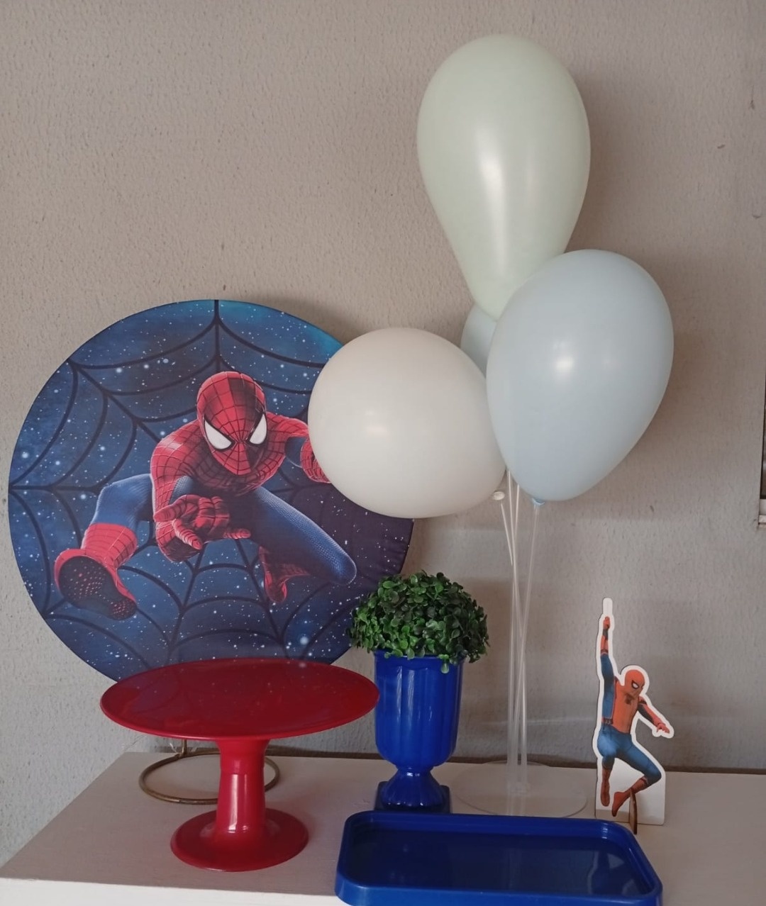 Kit Mesa Homem Aranha  - Vitoria locações 