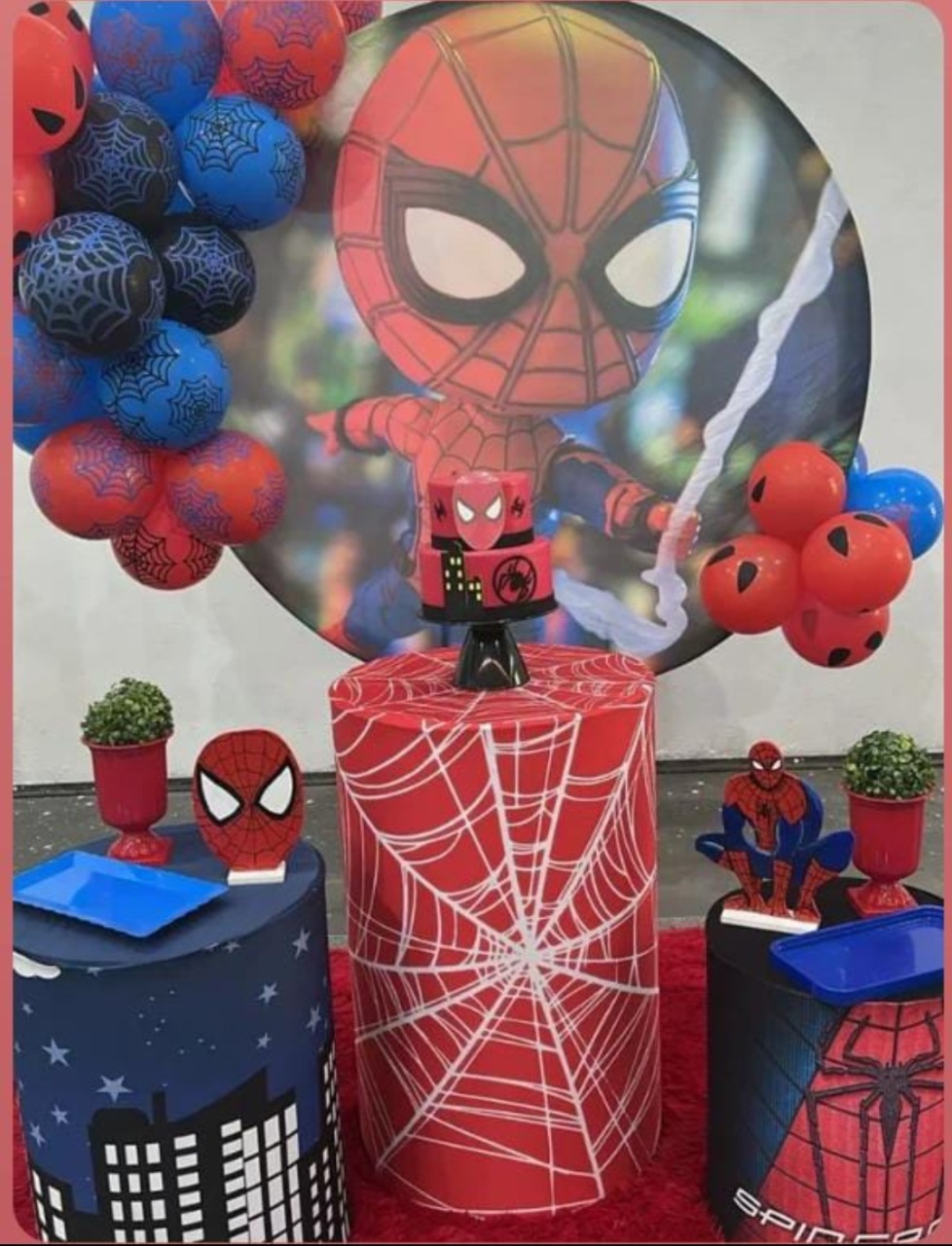 Homem Aranha Cute  - Vitoria locações 