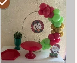 Kit Na Mesa Natal 1 - Vitoria locações 