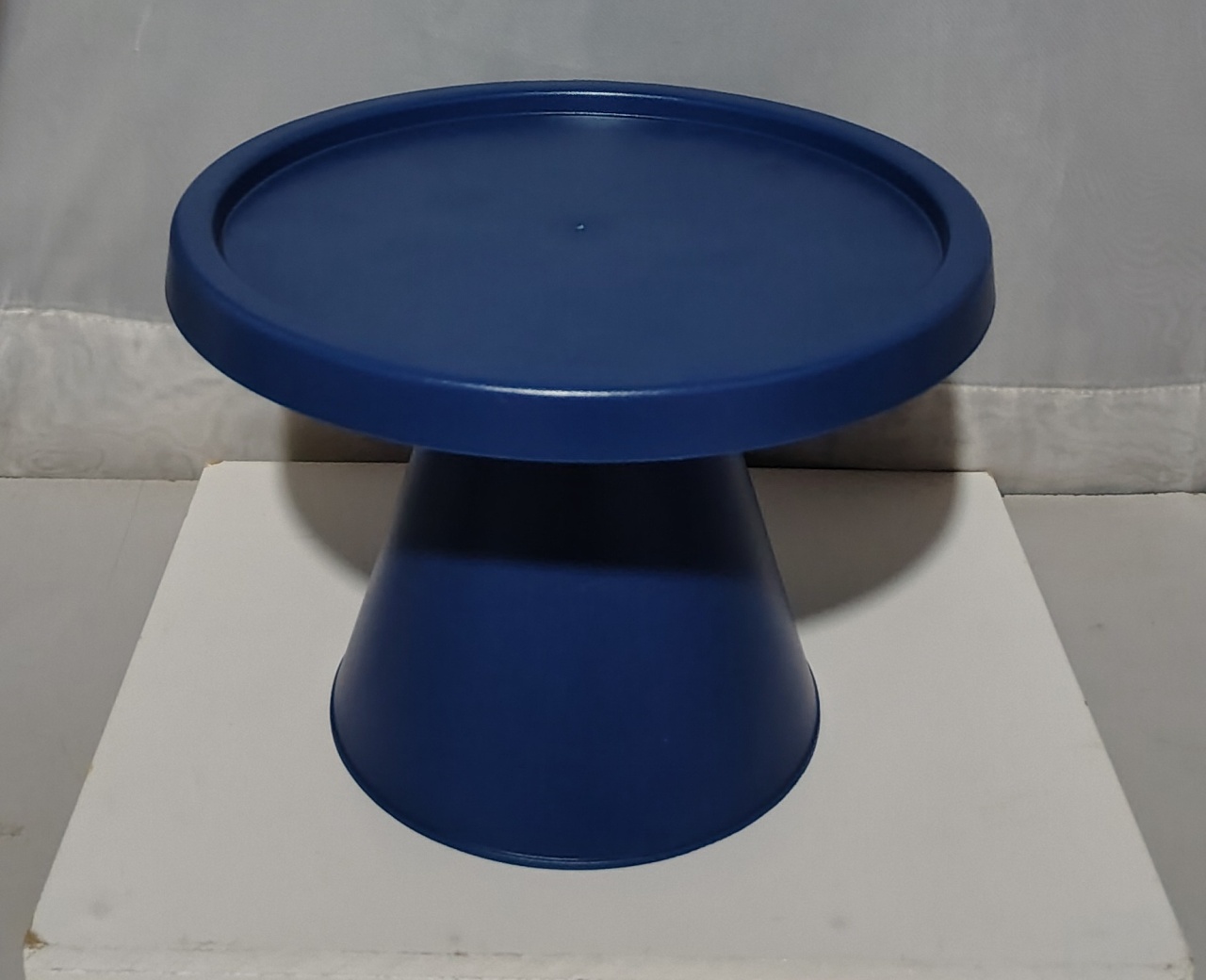 Boleira Alta Cone Azul Royal  - Sua festa PM