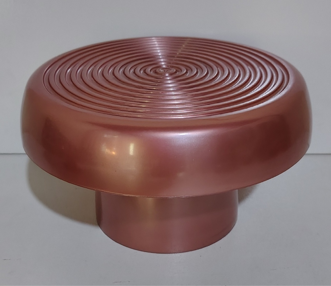 Boleira Alegra Cogumelo Rose Gold  - Sua festa PM