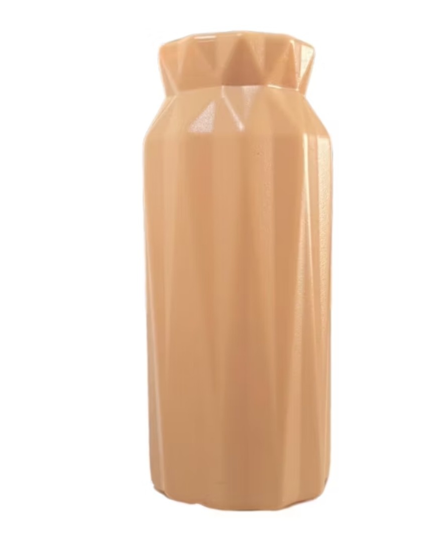 Vaso Glam Plástico Caramelo  - Sua festa PM