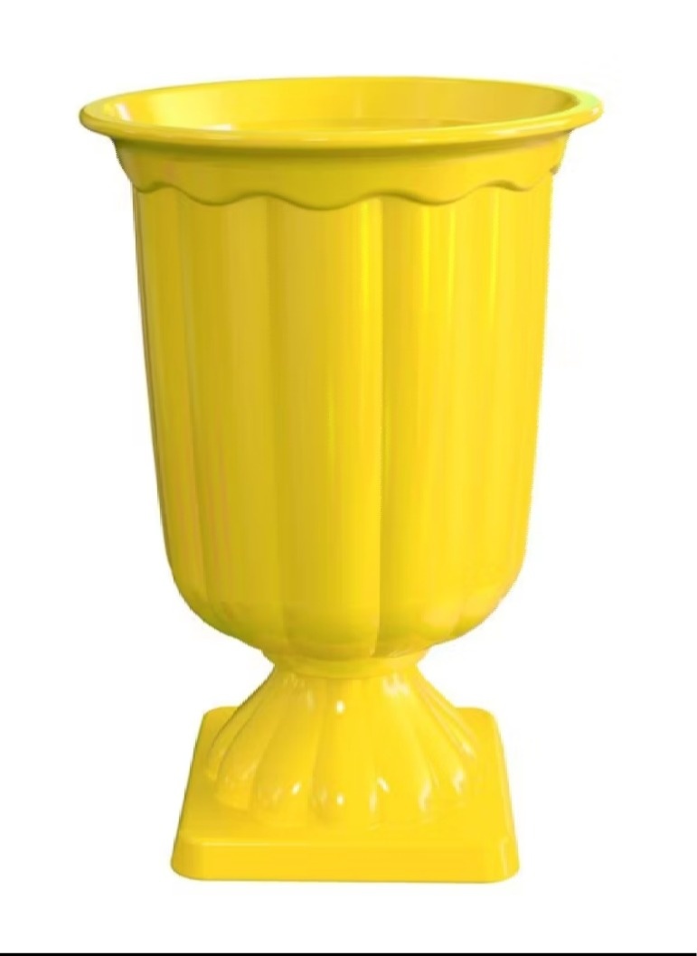 Vaso Grego Amarelo Ouro  - Sua festa PM