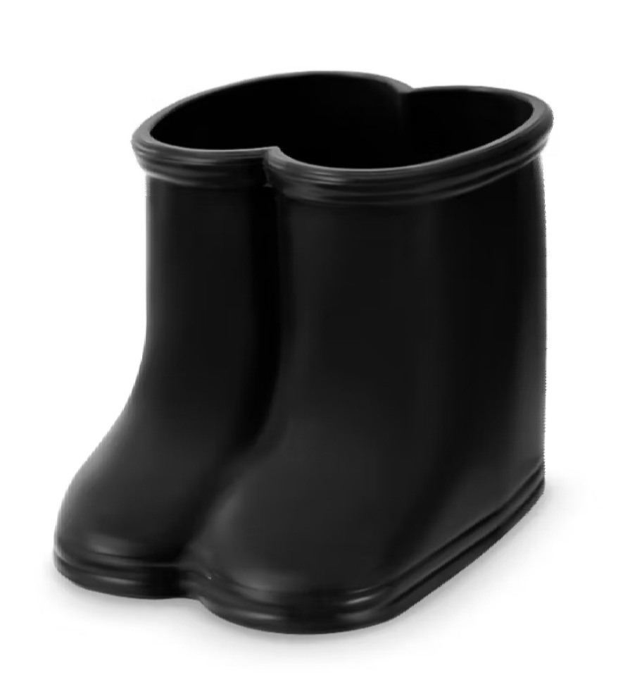 Vaso Botinha Cor Preto - Sua festa PM