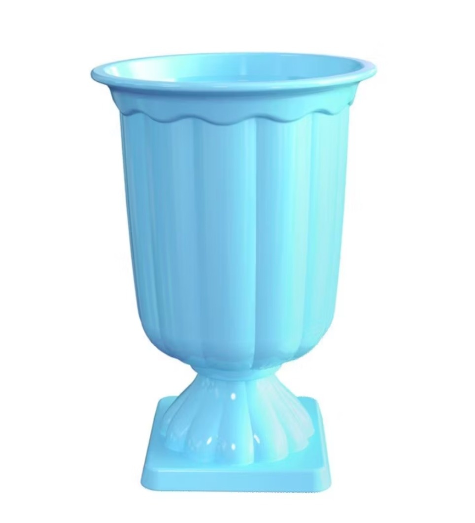 Vaso Grego Azul Bebê  - Sua festa PM