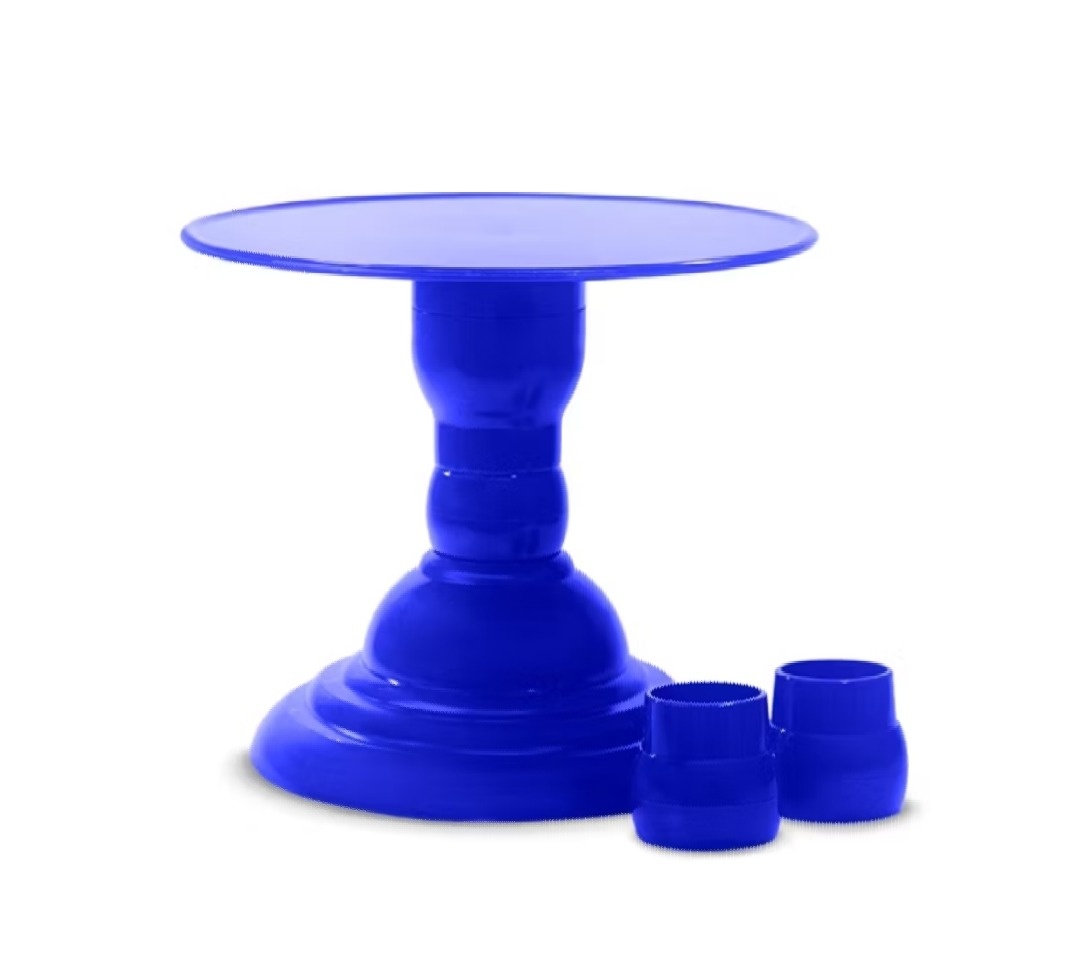 Boleira Alta Regulável Azul Royal  - Sua festa PM