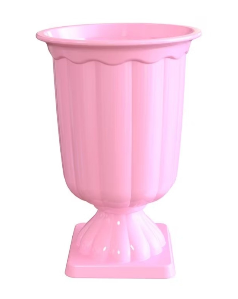 Vaso Grego Rosa Bebê  - Sua festa PM