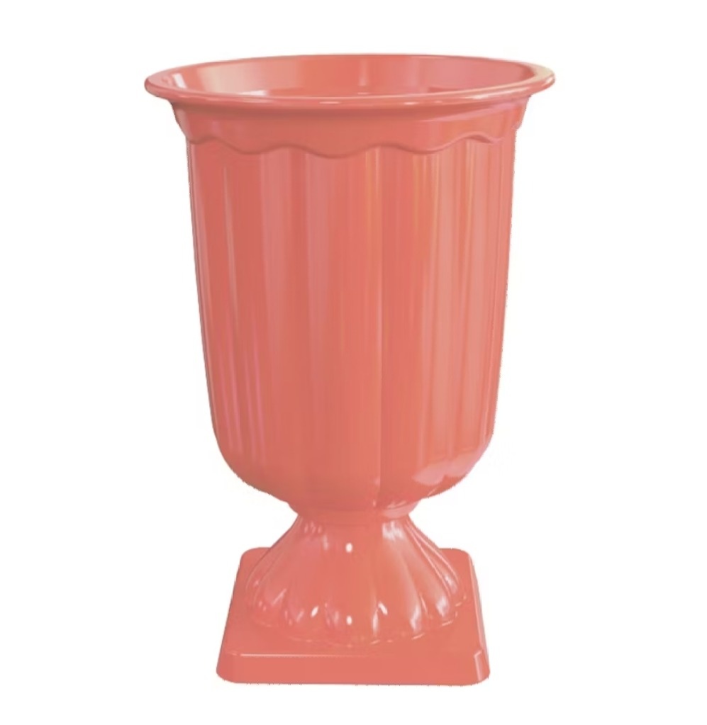 Vaso Grego Rosa Gloss - Sua festa PM