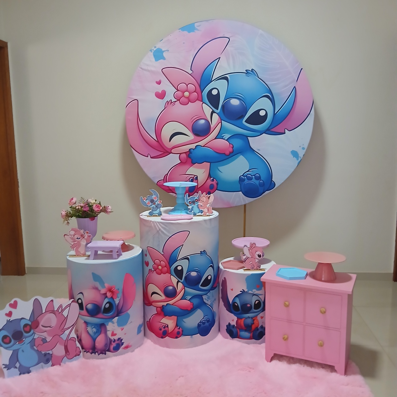 Kit Encanto Stitch E Angel 2 - Pâmela Cristina Gonçalves 
