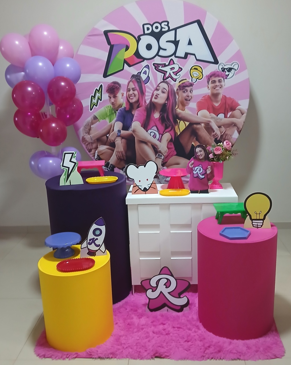 Kit Encanto Os Rosa - Pâmela Cristina Gonçalves 